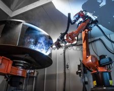 库卡机器人钢结构焊接WGFACS节气装置